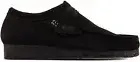 CLARKS ORIGINALS Wallabee Boots Black Suede New