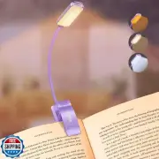 Gritin 9 LED Rechargeable Book Light for Reading in Bed - Eye Caring 3 Color