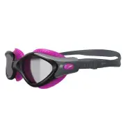 Speedo Futura Biofuse Flexiseal Womens Swim Goggles Pink/Smoke - Free Post