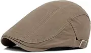 [HAMKVBPR] Men's Beret Hats Cotton Hat Men's Duck Tongue Forward Cap Women's Painter Beret Mens Hat Flat Cap