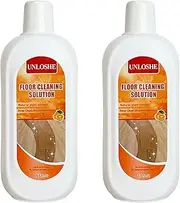 Floor Cleaning Solution for Multiple Hard Floors - 34 fl oz Floor Cleaner, For All Robot Vacuums with Mopping and Cordless Wet/Dry Vacuum Mops, Deep Clean for Tile, Wooden Floor, Laminate (Orange)