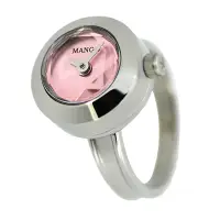 在飛比找Yahoo奇摩購物中心優惠-MANGO 星光閃爍淑女戒指錶(MA1004A-10)-15