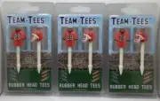 Georgia Bulldogs Golf Pro Rubber Head Team-Tees, 6 Total Tees, HOT DEAL ⛳