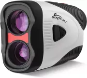 Golf Range Finder,1000 Yards Golf Rangefinder with Slope, 6X Magnification,Flag