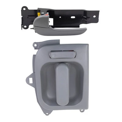 Drivers Inside Front & Sliding Gray Door Handles for 2002-2005 Kia Sedona (for: Kia)