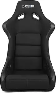 NRG Innovations FRP-301 Race Style Bolster/Lumbar Bucket Seat (Large)