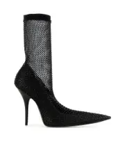 Balenciaga Avenue P Net Ankle Boots