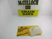 NEW Genuine McCulloch Chainsaw Pro Mac 1000 Air Filter OR Partner P100 Chainsaw.
