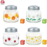 在飛比找momo購物網優惠-【ADERIA】日本製糖果罐 昭和系列 4款 儲物罐 玻璃罐