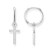 Buy Cross Hoop Earrings by Thomas Sabo online - THOMAS SABO Australia