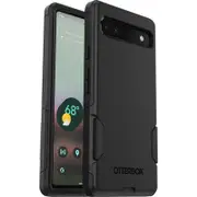 OtterBox Google Pixel 6a (6.1') Commuter Series Antimicrobial Case - Black (77-88019)