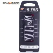 Gruv Gear FretWraps Guitar Bass String Muter Dampener Single 1-Pack Zebra Large