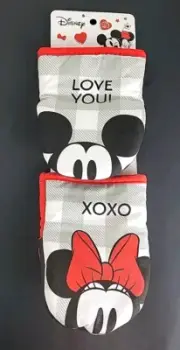 Mickey & Minnie Mouse Mini Oven Mitts (2 Pack) ©Disney - NEW