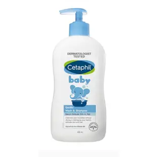 【最新效期】Cetaphil 舒特膚 寶寶洗髮沐浴乳400ml 溫和臉部身體滋潤乳 保濕乳霜 潔面清潔乳 潔膚凝脂