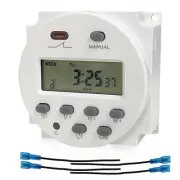 7 Day Digital Timer Switch DC 12V 16A Programmable Time Switch Relay