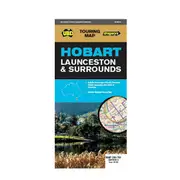 [UBD/Gregory's] UBD Gregory's Hobart Launceston & Surrounds Map 4th Edition