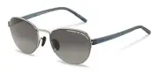 Porsche Design P8677 B Sunglasses Palladium Grey Gradient