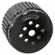 Aeroflow Water Pump Gilmer Pulley Black Anodised Suit SB/BB Chev, AF59-3000WBLK