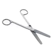 ToolTreaux Stainless Steel Scissors 5.5 Inch Straight Blade Blunt Point Edge