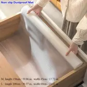 Transparent Dustproof Mat for Drawer Liners Closet Wardrobe Cupboard Kitchen