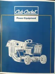 Cub Cadet CCC MTD Riding Lawn Mower Tractor 1330 Master Parts Catalog Manual