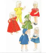 Vintage Pattern for Chatty Cathy Doll Patterns #4169
