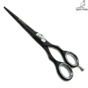 Barber Scissor 5.5" Black Color Hair Cutting Hairdressing Scissors