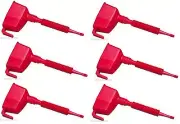 (6) Hopkins Mfg 10710WR 5 In 1 Quart Cap. Multi Task Home & Auto Flexible Funnel