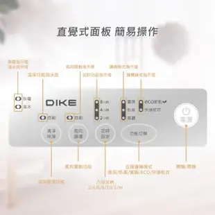 【DIKE】12L智能ECO清淨除濕機(HLE800)