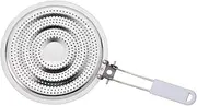HIC Harold Import Co. 99134 Heat Diffuser Reducer Flame Guard Simmer Plate, Stainless Steel