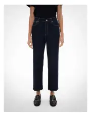 [Witchery] Crop Straight Jean in Dark Indigo