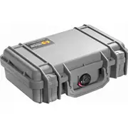 Pelican 1170 Case - Silver with Foam