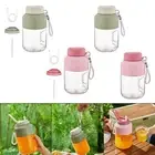 Portable Blender, Electric Juicer Cup with Lid and Strap, 1000ml Juicer for