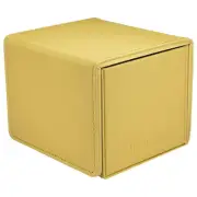 Ultra Pro Deck Box: Vivid - Yellow (Alcove Edge) UPR15918