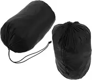 CLISPEED 2pcs Waterproof Nylon Laundry Bag Portable Drawstring Stuff Sack Large Capacity Organizer Pouch for Camping Hiking Traveling