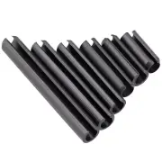 10/50M1.5-M10Black Steel Spring Tension Split Spring Pins Dowel Sellock Roll Pin