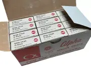 Vtg 12 Boxes Weber Costello Alpha Chalk White Chalkboard Chalk New Old Stock