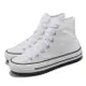 Converse 帆布鞋 Chuck Taylor All Star City Trek HI 白 厚底 男女鞋 增高 A06775C