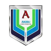 Akisu - Red Seat tube decal - Old School BMX
