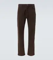 [The Row] The Row Burt cotton corduroy straight pants 38 brown