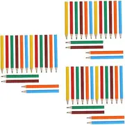 HOODANCOS 3sets Boys and Girls Drawing Pencils Set Mini Portable Pencils 6 Bright Colors Pre-sharpened for Easy Coloring Sketching 120pcs*3