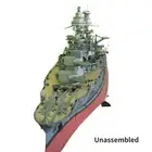 1/250 US NAVY USS Arizona BB-39 Battleship Paper Model Ship Paper Model Kit Gift