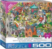 Eurographics puzzle; What Could Go Wrong? by Martin Berry; 500 pieces