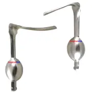 Kit of 2 Auvard Steiner Weighted Speculums 2.5lbs Single End