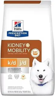 Hills Prescription Diet k/d + j/d Kidney + Mobility Care Dry Dog Food, Veterinary Diet, 3.85 kg