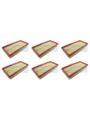 6 x Transgold Air Filter fits CITRON EVASION 1.9L L4 DIESEL