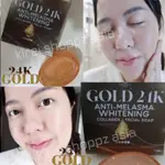 GOLD 24K ANTI-MELASMA WHITEN COLLAGEN FACIAL SOAP 金箔黃金皂 美顏皂