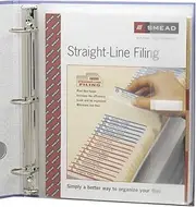 Smead Poly Three-Ring Envelope, 1-1/4" Expansion, Flap with Hook-and-Loop Closure, Letter, Clear, 3 Per Pack (89500)