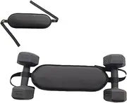 Riaisttd Hip Bridge Belt Dumbbell - Dumbbell Hip Thrust Belt | Non-Slip Strap Padding Attachment Band Support for Glute Strengthening Leg Exercise Squat Training Gym