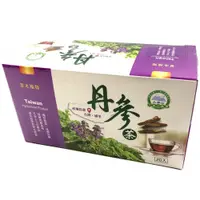 在飛比找PChome24h購物優惠-【大雪山農場】丹參茶(20入/盒)共10盒